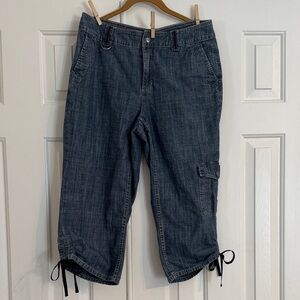 Coldwater Creek Indigo Denim Capri Pants